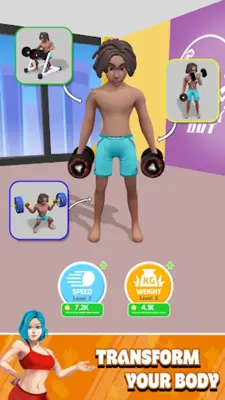 Idle Workout Fitness android App screenshot 4